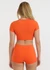 Shorty de bain en matières recyclées | "swim bikini shorts - blood orange" - Organic Basics