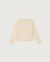 Pull écru texturé en mélange de matières - ivory trash fontana sweat