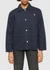 Veste en coton bio | marine "twill workwear jacket night sky"