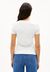 T-shirt côtelé en coton bio | blanc "kardaa white" - Armedangels - 3