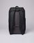 Sac à dos en matières recyclées | noir "sune black with black webbing" - Sandqvist