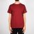 T-shirt bordeaux en coton bio - stockholm