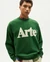 Sweat en coton bio | vert "arte dill pepe sweatshirt - green" - Thinking Mu