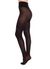Collants 40 deniers à motifs en recyclé | noir "nina black"
