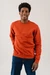 Sweat rouille en coton bio - dark amber - Colorful Standard