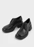 Derbies en cuir - chrome free | noir "dorah - black" - Vagabond