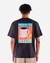 T-shirt en coton bio | noir "morning coffee noir carbone"