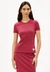 T-shirt en coton biologique | rouge "kardaa - red ash" - Armedangels