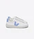 Baskets en c.w.l | blanc et bleu "urca cwl white aqua" - Veja - 1