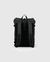 Sac à dos en matière recyclée | noir "stream slim rolltop m - black - Sandqvist