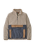 Polaire col zippé en matière recyclée | bleu "synch anorak smolder blue"