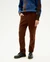 Pantalon en velours côtelé de coton bio | marron "chocolate corduroy five pockets pants"