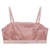 Bandeau dentelle rose en matières recyclées - amyup bandeau rose