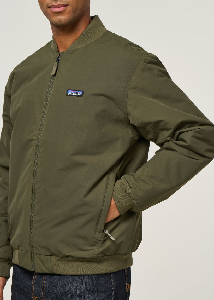 Blouson en matière recyclée | vert "m's isthmus deck jkt - bsng" - Patagonia