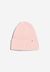 Bonnet rose pâle en laine bio et recyclée - maax rose quartz