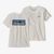 T-shirt blanc imprimé en coton bio - p6