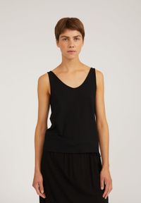 Débardeur noir en lenzing - ajaa