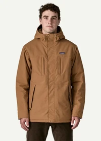 Parka en matière recyclée | marron "m's isthmus parka - drbn"