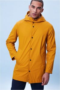 Imperméable moutarde en polyester recyclé - abram