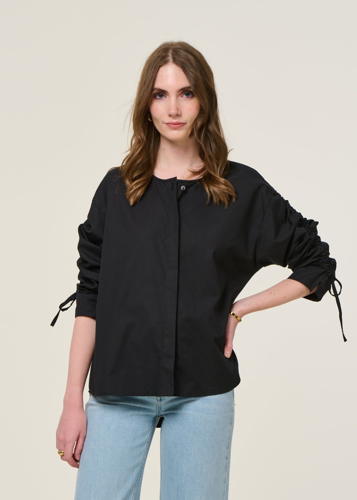 Chemise frida noire - Bonjour Demain