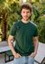 T-shirt en coton bio | vert "emerald green"