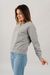 Sweat en coton bio | gris "heather grey" - Colorful Standard