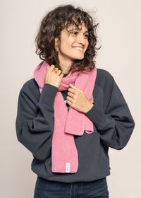 Écharpe en cachemire recyclé | rose "federico - rosa confetto"