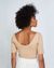 T-shirt beige en coton bio - scoop