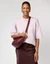 Sac en cuir certifié | bordeaux "leo - dark cherry soft grain" - O My Bag