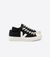Baskets basses en coton bio | noir "wata ii low canvas black pierre" - Veja - 1