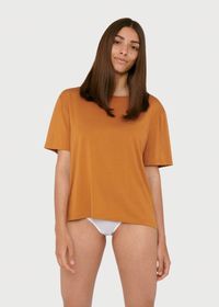 T-shirt en tencel | ocre "ocher"