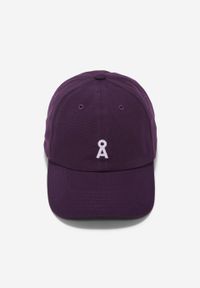 Casquette en coton bio | violet "yenaas bold blue ash"