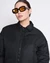 Blouson en matières recyclées | noir "Dusk - black" - Jan'n June