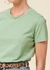 T-shirt en coton bio | vert sauge - WeDressFair Essentiels