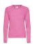 Pull en laine mérinos recyclée | rose "women light merino wool crew -bubblegum pink" - Colorful Standard