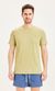 T-shirt vert à poche en coton bio - alder