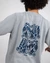 Sweat en coton bio | gris "asis percales tigris sweatshirt grey" - Brava Fabrics
