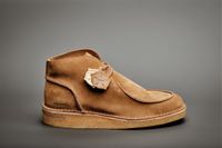 Bottine en daim certifié | camel "ewaldi suede - chestnut"