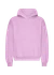 Sweat à capuche oversize en coton bio | rose " cherry blossom"