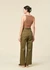 Pantalon en coton bio | kaki "suki workwear pants - olive" - Nudie Jeans