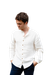 La chemise col mao blanche - homme - Mijuin