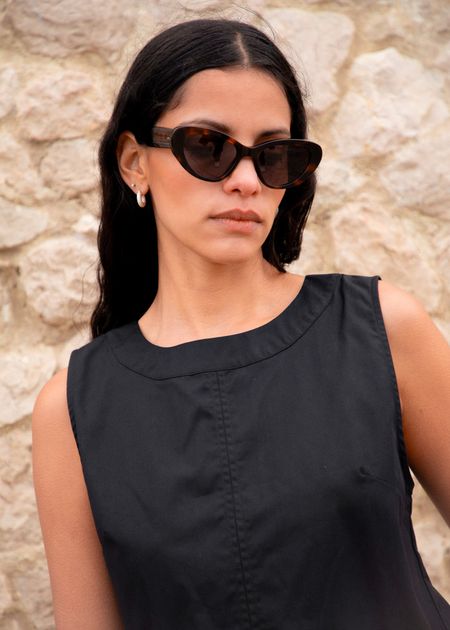 Top maya noir - Bonjour Demain