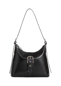 Sac à main en cuir certifié | black "palmi"