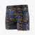 Boxer bleu imprimé en tencel - new navy à motif