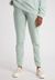 Pantalon de jogging vert d'eau en coton bio - ivaa sage green