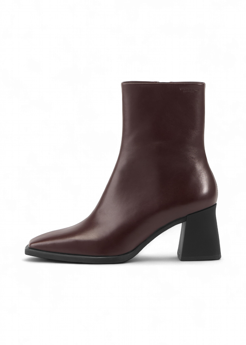 Bottines en cuir certifié | marron "hedda - chocolate" - Vagabond