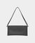 Sac baguette noir en recyclé - black