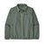 Veste imperméable zippée verte en matière recyclée - baggies jkt hemlock green