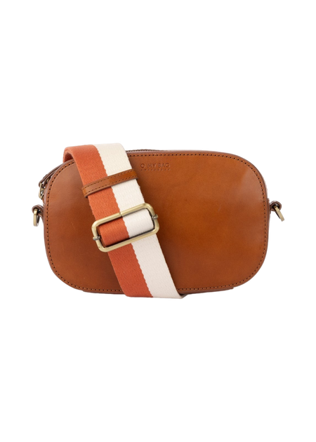 Sac en cuir certifié | marron "maya - cognac classic leather" - O My Bag