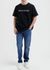 Jean droit en coton bio et coton recyclé - "hank mid tapered - medium stone" - Mud Jeans